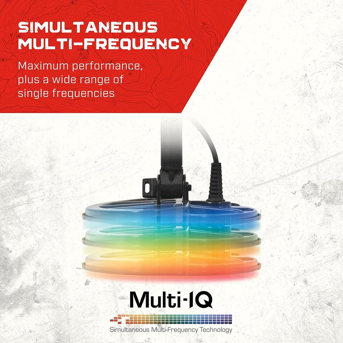 Minelab Equinox 600 Multi-Frequency Waterproof Metal Detector with 11” Double-D Smart Coil & Wire Headphones