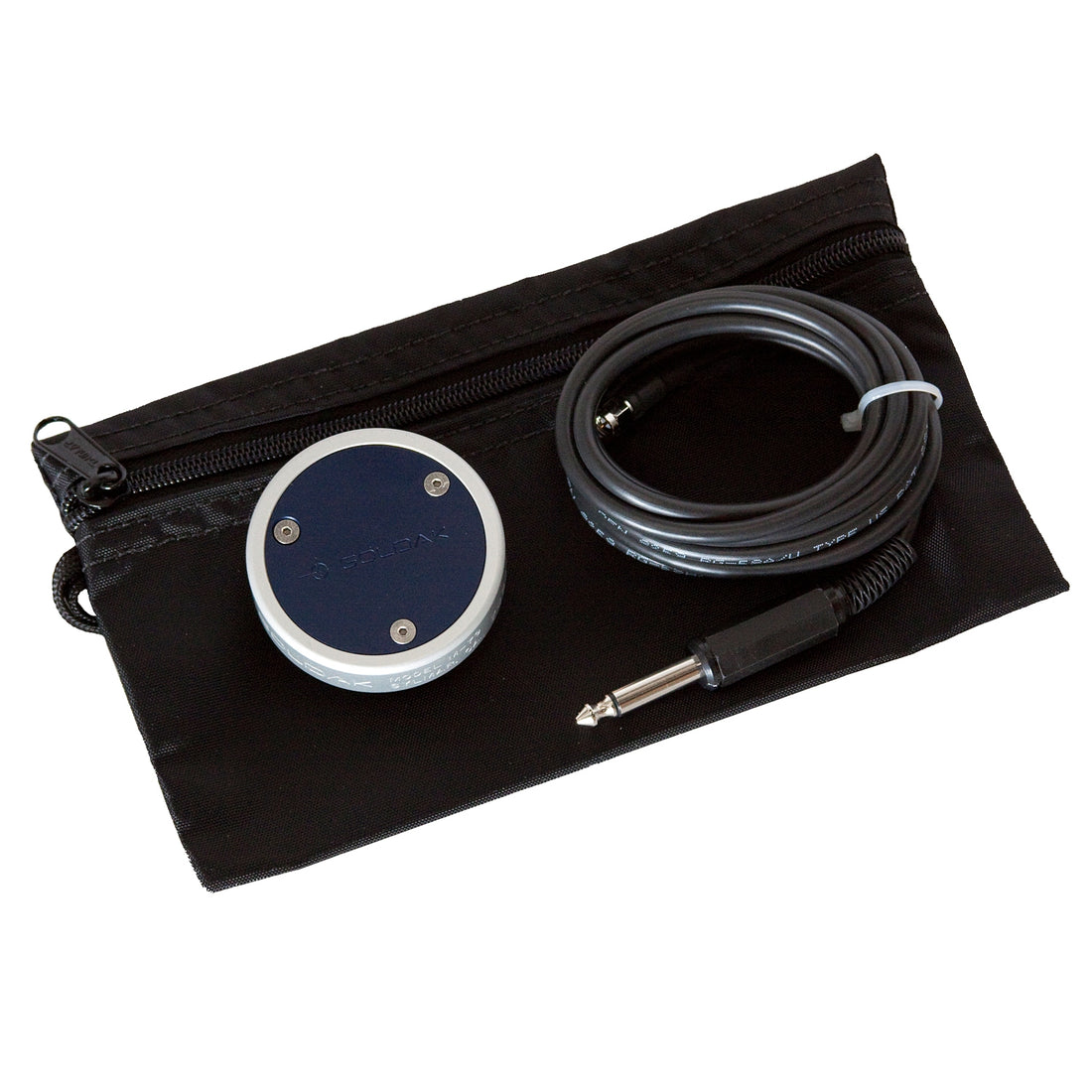 Goldak 777-B Leak Detector with M-79 Disc-Shaped Microphone + 12" Microphone Probe + NE-77 Noise Eliminator Microphone + Headphones + Large Hard Case