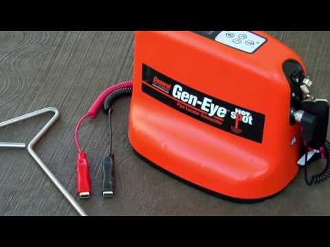 General Pipe Cleaners Hot Spot Pipe Locator with 5 Watt Transmitter Combination