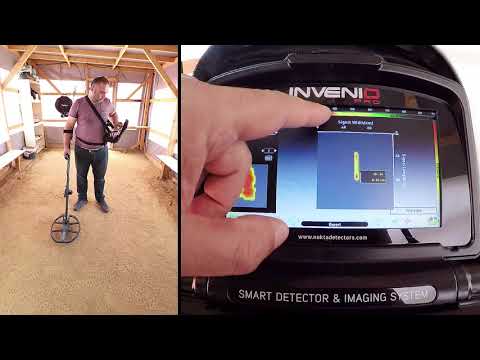 Nokta Makro Invenio Pro Pack Smart Metal Detector and 3D Imaging System with 22 x 19" + 15.5 x 14" + 11 x 7" Waterproof Coils