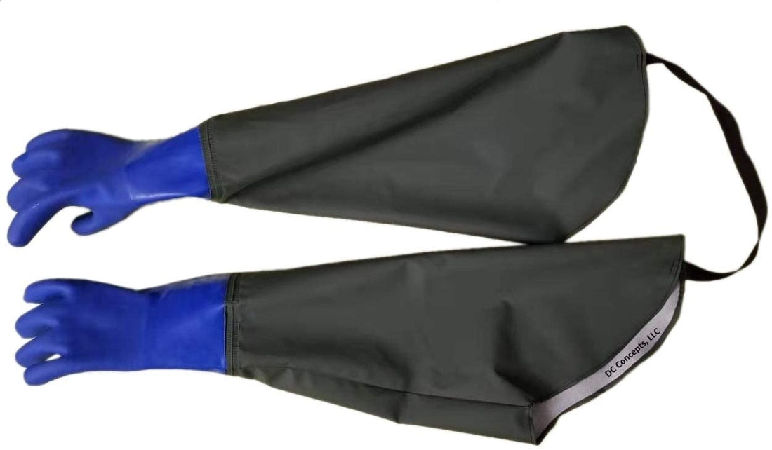 Arctic Waterproof Gauntlet Gloves by DC Concepts Left