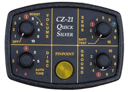 Fisher CZ-21 Waterproof Metal Detector + Bonus Pack
