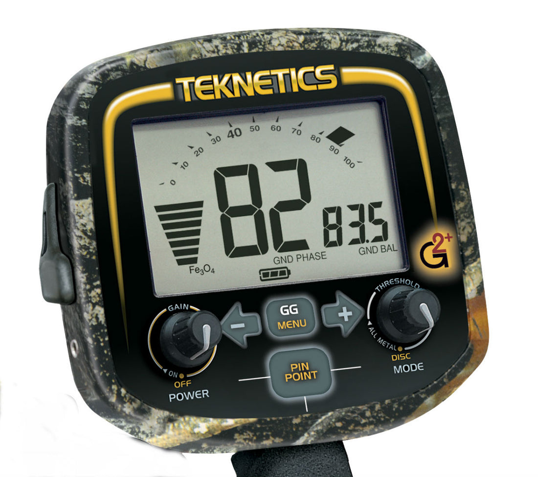 Teknetics G2 + Limited Metal Detector Camouflage + Bonus Pack