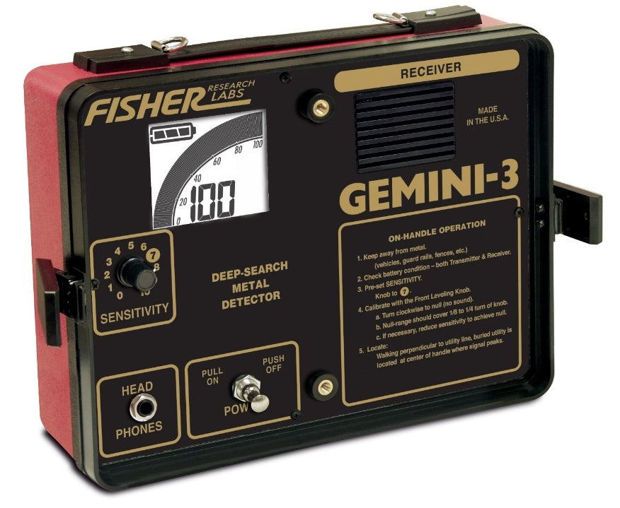 Fisher Gemini-3 Metal Detector Receiver