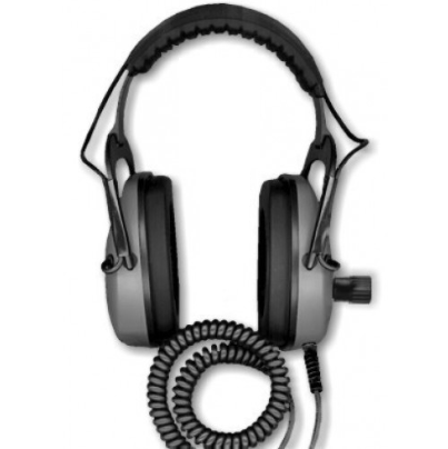 Detector Pro Gray Ghost Underwater Amphibian Headphones for Minelab Equinox