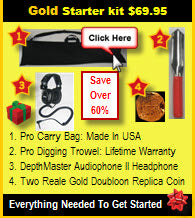 Gold Accessory Kit for Metal Detectors