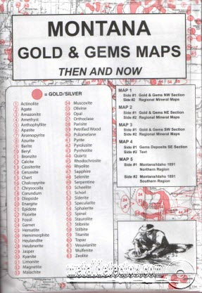Montana Gold and Gem Maps