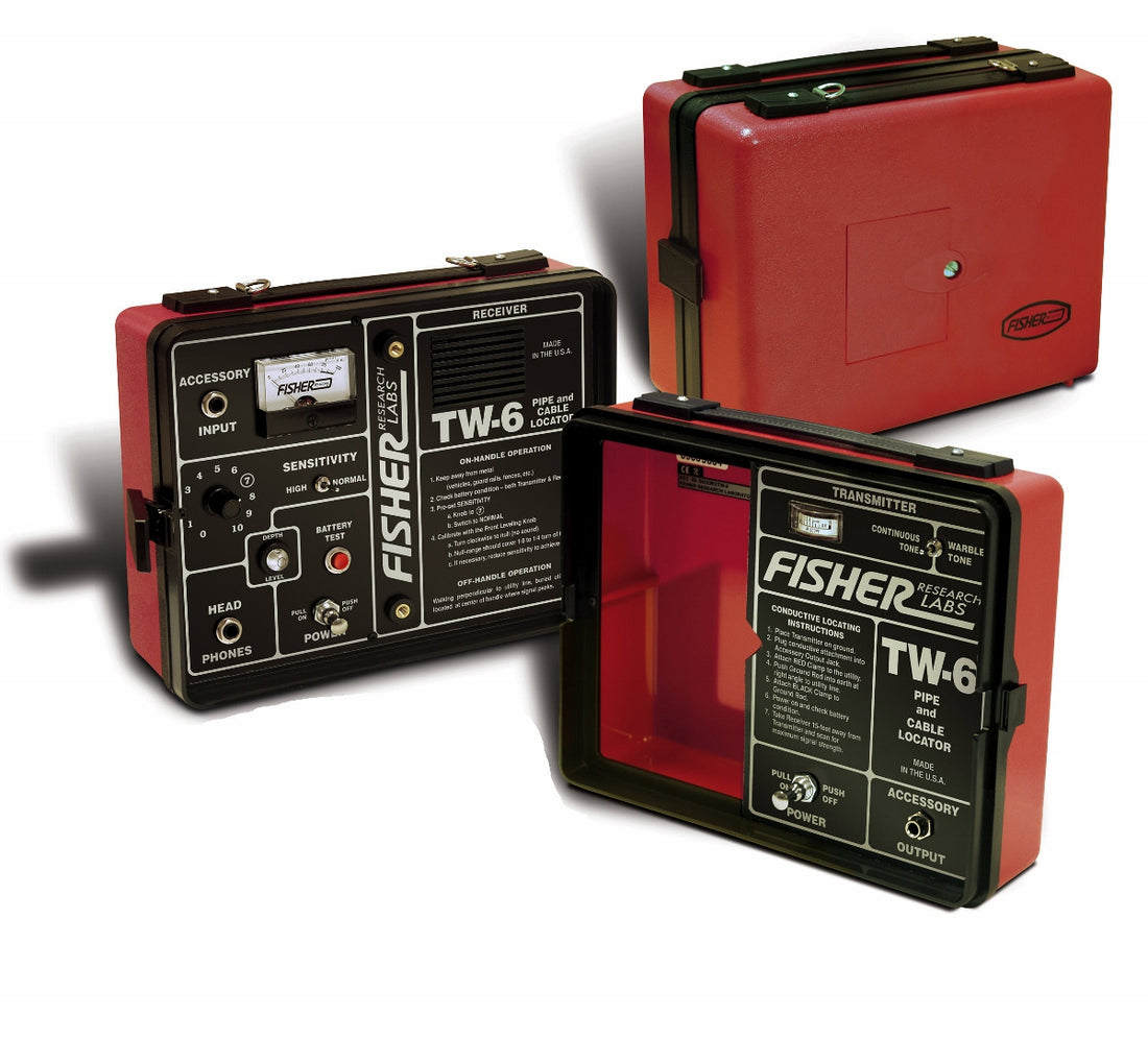 Fisher TW-6 2-box Metal Detector