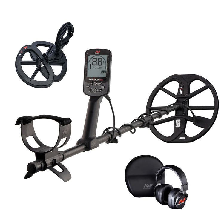 Minelab Equinox 900 MultiFrequency Collapsible Metal Detector with EQ