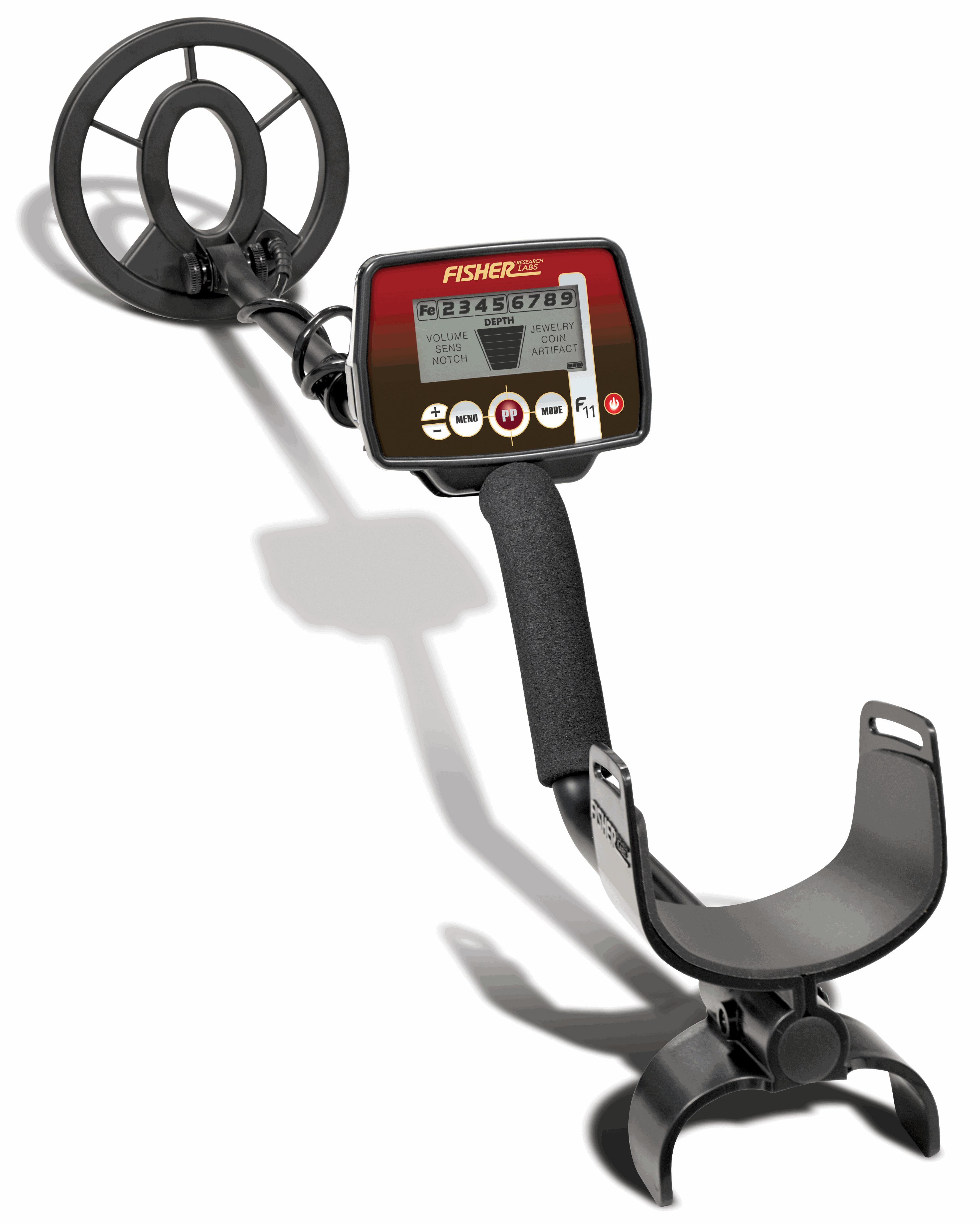 thumbnail image 2 of Fisher F22 Weatherproof Metal Detector With 9 Inch Weatherproof Coil, All-Purpose, High-Sensitivity, Deep Seeking Metal Detector, Pinpoint, Easy To Use 2 of 13