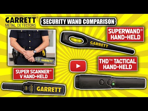 GARRETT Super Scanner V Détecteur de métaux portatif professionnel