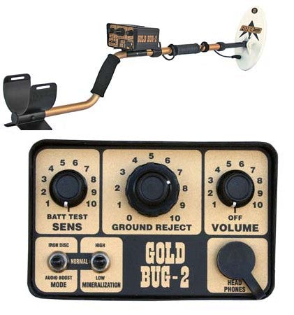 Fisher Gold Bug 2 Metal Detector | Waterproof & Digital