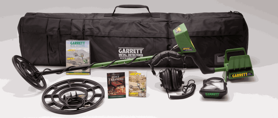 Garrett GTI 2500 Pro Package Metal Detector with Eagle Eye Depth Multiplier Contents