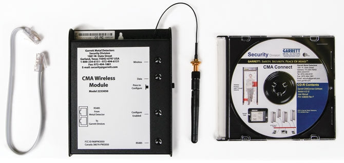 Garrett MZ 6100 Walk-Through Wireless CMA