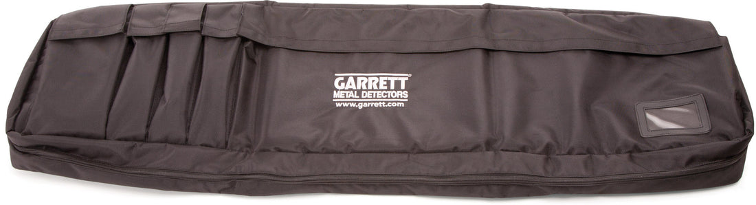 Garrett Soft Case, Universal 5 Pocket Metal Detector Carry Bag (Tactical Black)