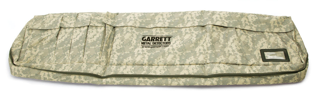 Garrett Soft Case, Universal 5 Pocket Metal Detector Carry Bag (Digital Camouflage)