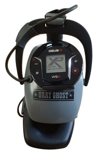 DetectorPro Gray Ghost XP DEUS Headphone Front DEUS 2 WS6