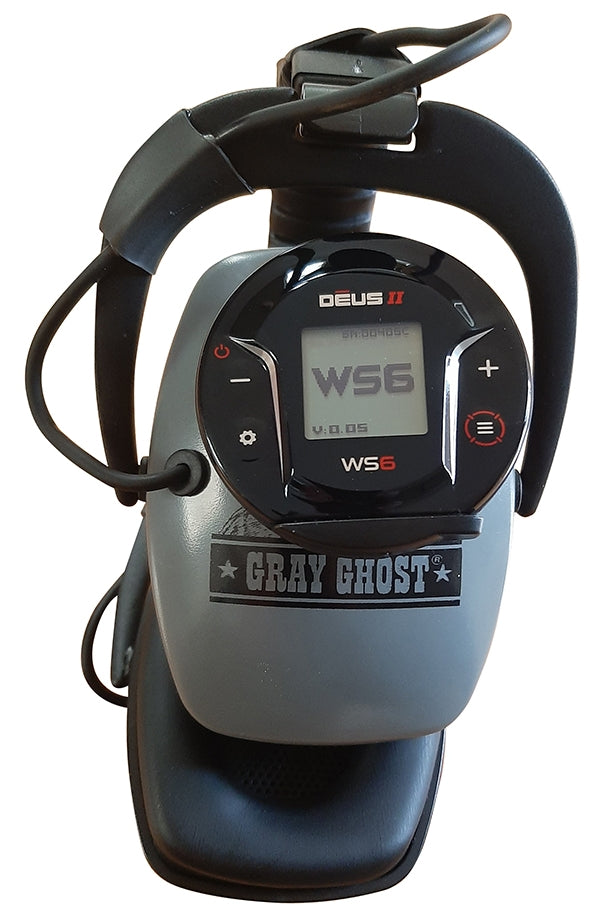 DetectorPro Gray Ghost XP DEUS Headphone Pairing DEUS 2 WS6