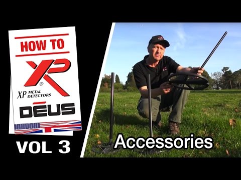 XP DEUS With WS5 Full Sized Headphone + Remote + 9.5" Elliptical High Frequency Search Coil
