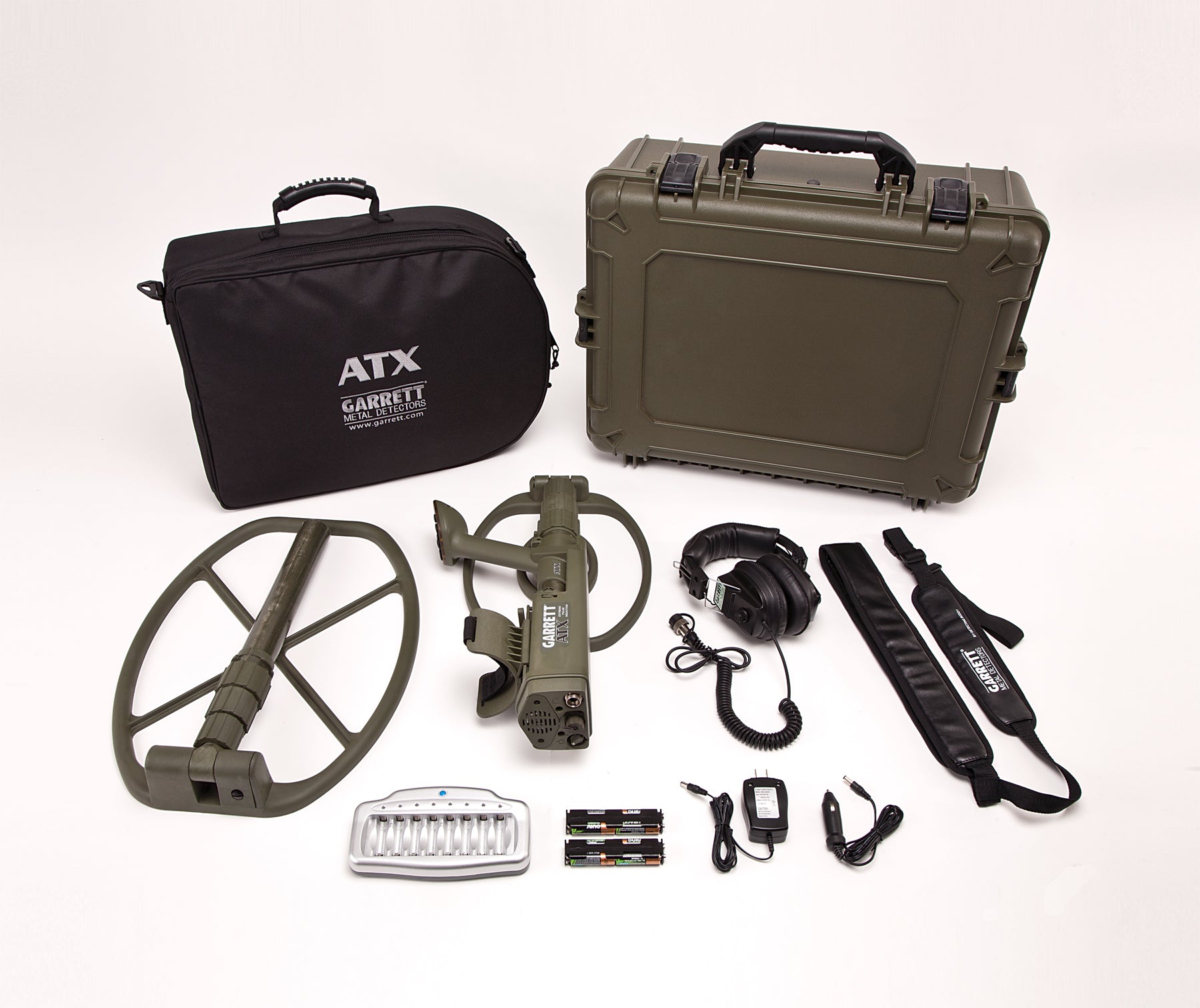 Garrett ATX Waterproof Metal Detector Standard Package with Your Coil Choice