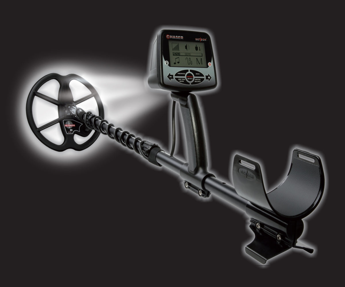 Detech Chaser Metal Detector with 9