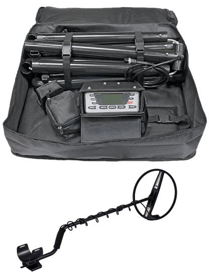 Detech SSP 5100 Pro Pack Deep Seeking Metal Detector System with 1 Meter Square + 18" Round Coils