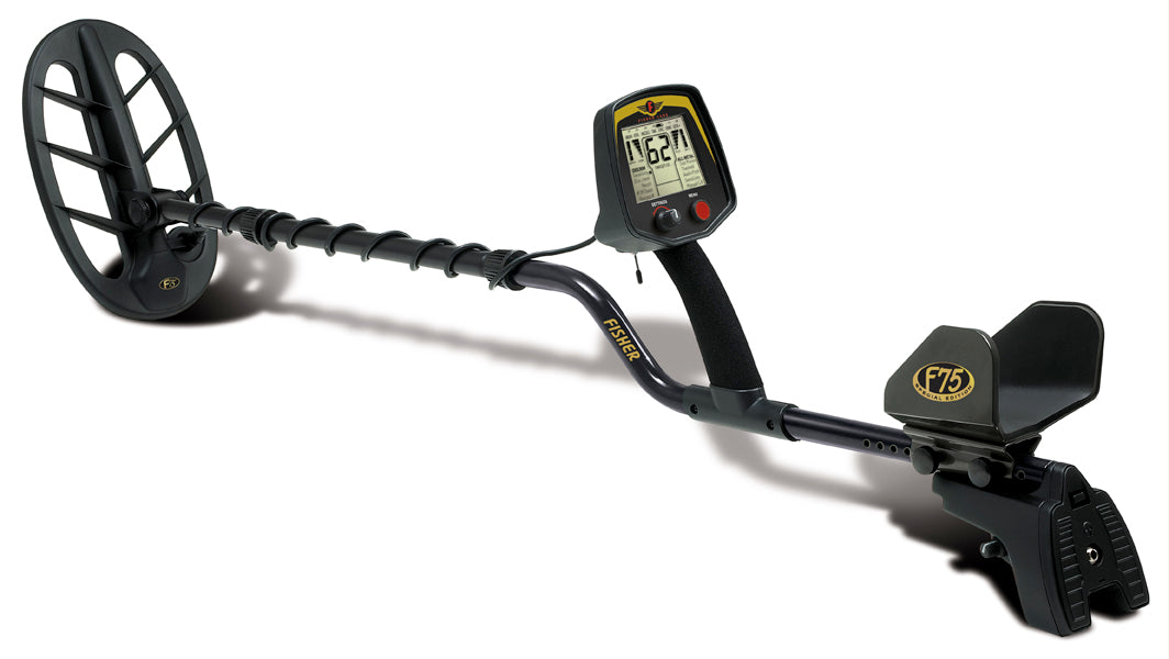 Fisher F75 Limited Edition Metal Detector with Waterproof 11" + 5" DD Coils + Bonus Pack