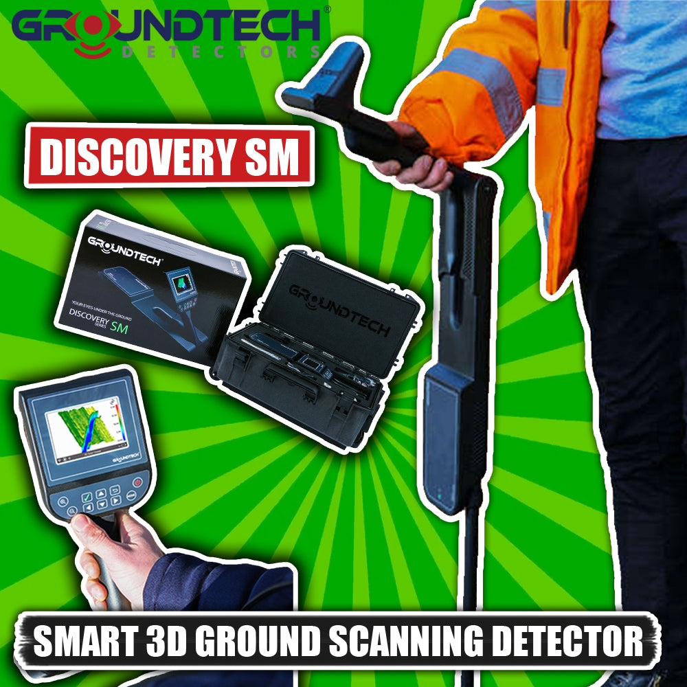 Groundtech Discovery SM Smart 3D Ground Scanning Detector Complete Syst1em