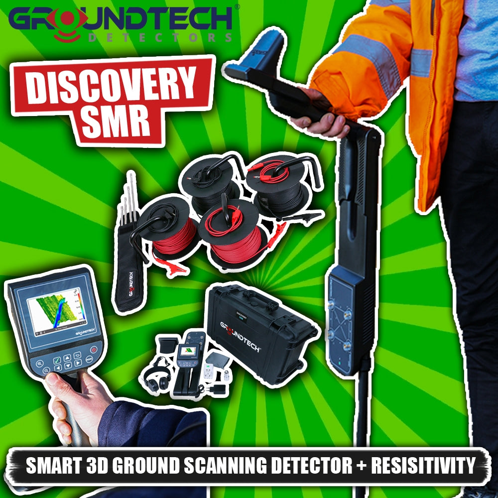 Groundtech Discovery SMR Smart 3D Ground Scanning Detector + Resisitivity Complete System