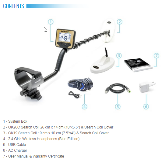 Makro Gold Kruzer Waterproof Metal Detector Shop Features Reviews