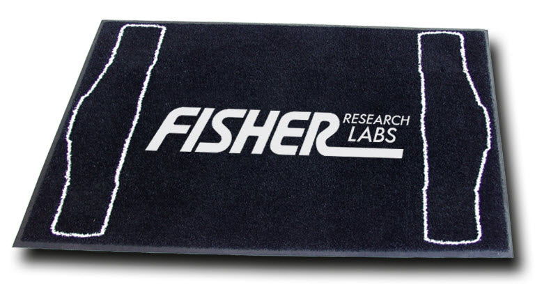 Fisher Floor Mat with Foot Print Outline for M-Scope