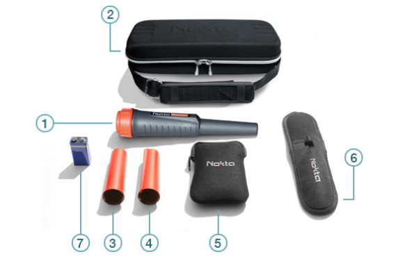 Detector de metales Pinpointer Accupoint Pointer Nokta Detector de metales Pinpointer Accupoint Pointer Nokta