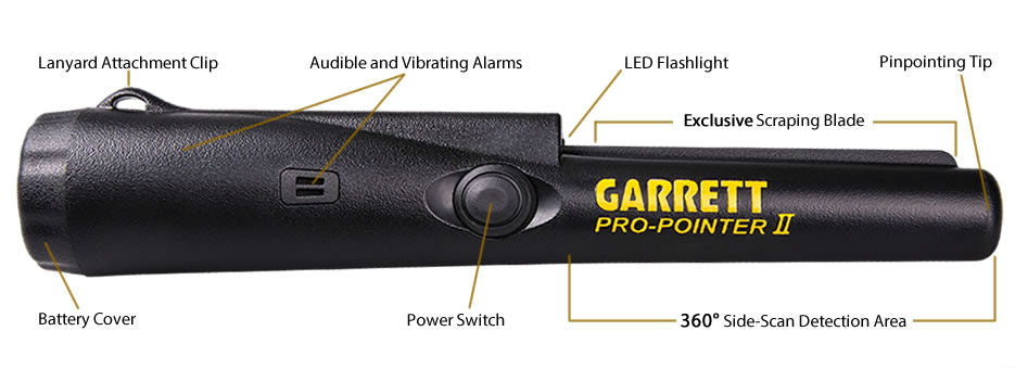 Garrett Pro-Pointer II: Precision Pinpointer | MetalDetector.com