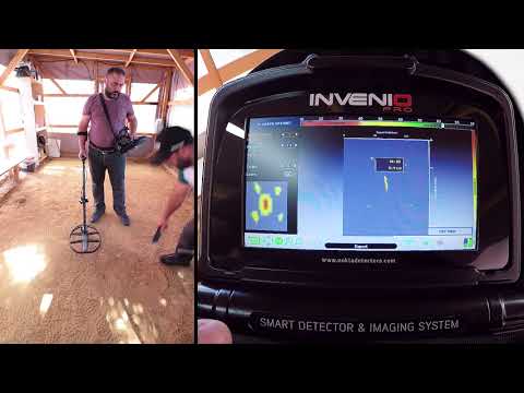 Nokta Makro Invenio Pro Pack Smart Metal Detector and 3D Imaging System with 22 x 19" + 15.5 x 14" + 11 x 7" Waterproof Coils