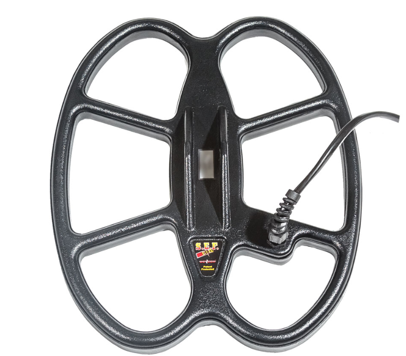 Detech 12 x 10" SEF Butterfly Search Coil for Teknetics Gamma, G2+, Fisher Gold Bug, Gold Bug Pro Metal Detectors