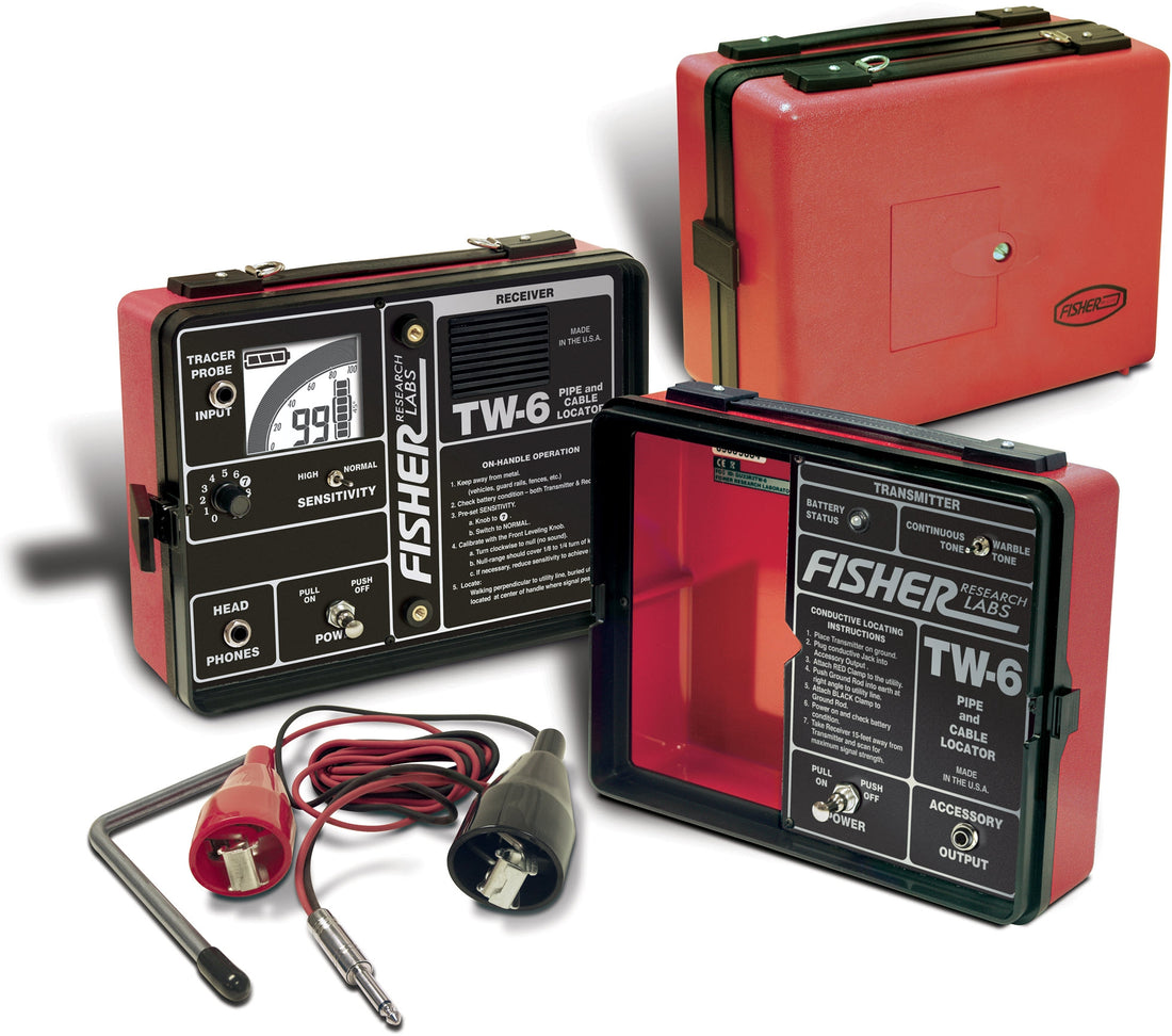 buy fisher tw6 split box pipe & cable locator Forestry Supplies Fisher TW-6 and Ripping It Outdoors Noise suppression for precise results. CPSystemBD. Fisher Research