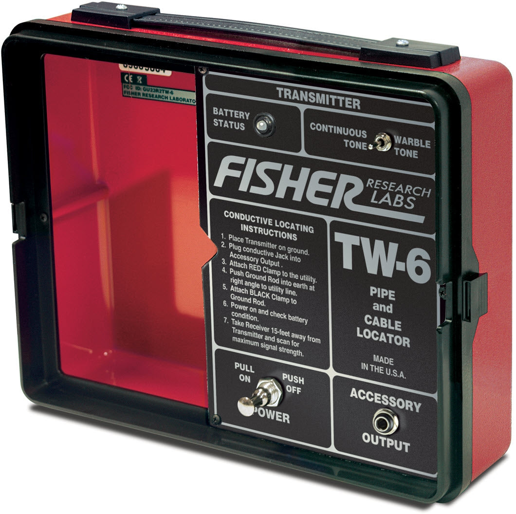 Fisher TW-6 2-box Metal Detector