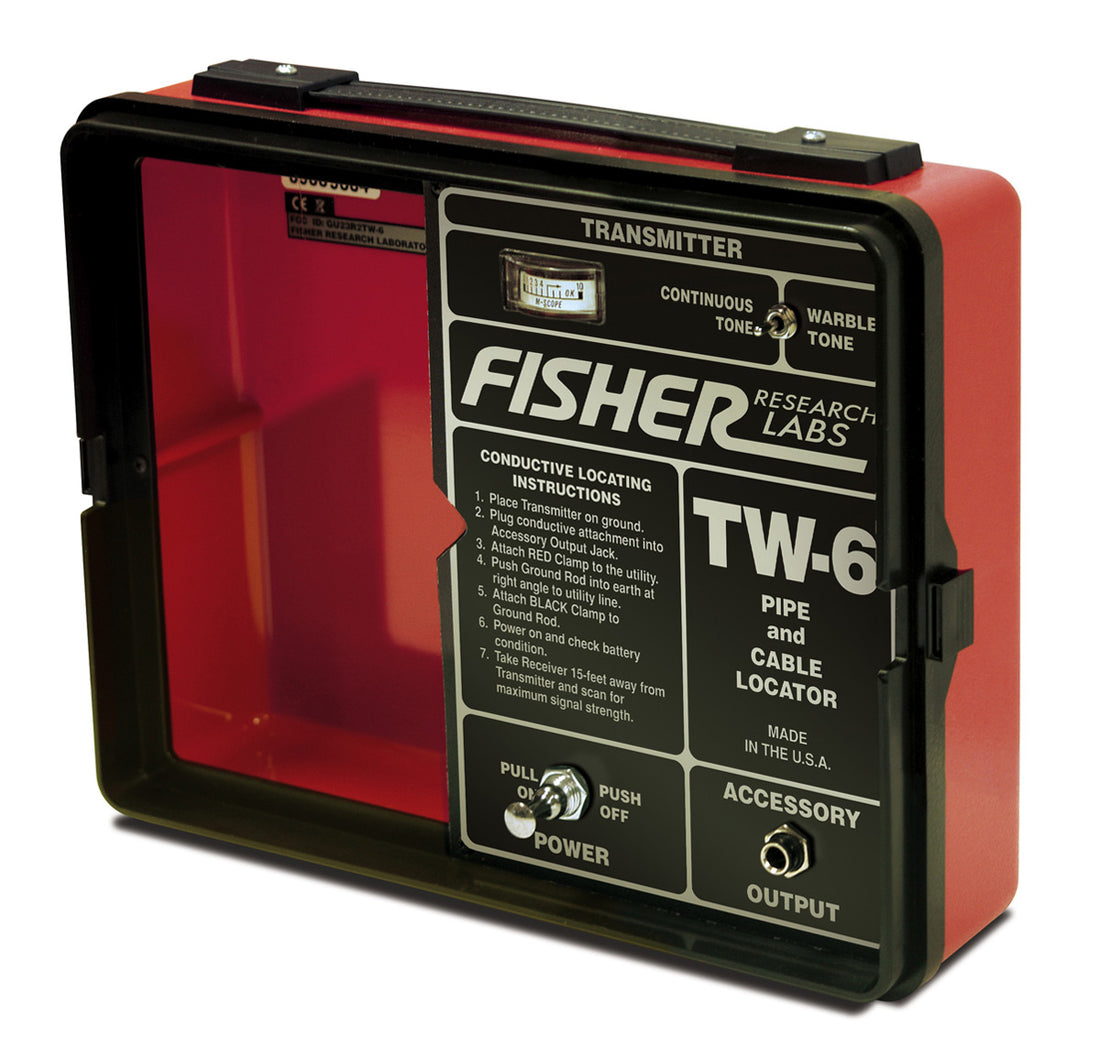 Fisher TW-6 2-box Metal Detector Transmitter