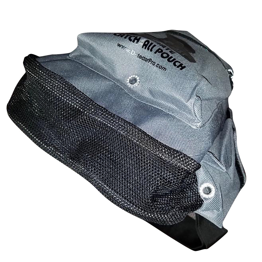 DetectorPro Gray Ghost Ultimate Catch All Pouch Front Bottom View